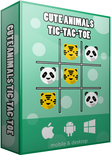 Cute Animals Tic-Tac-Toe