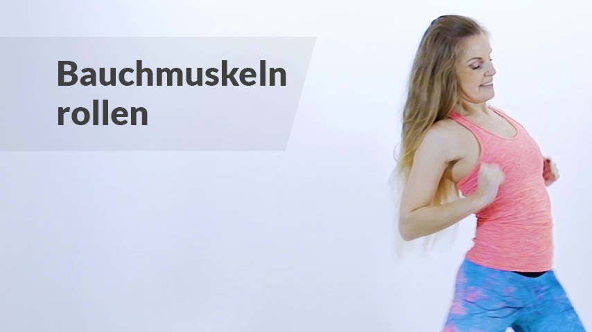 Bauchmuskeln rollen